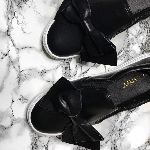 Black Slip-on Sneakers - Picture 2 of 8